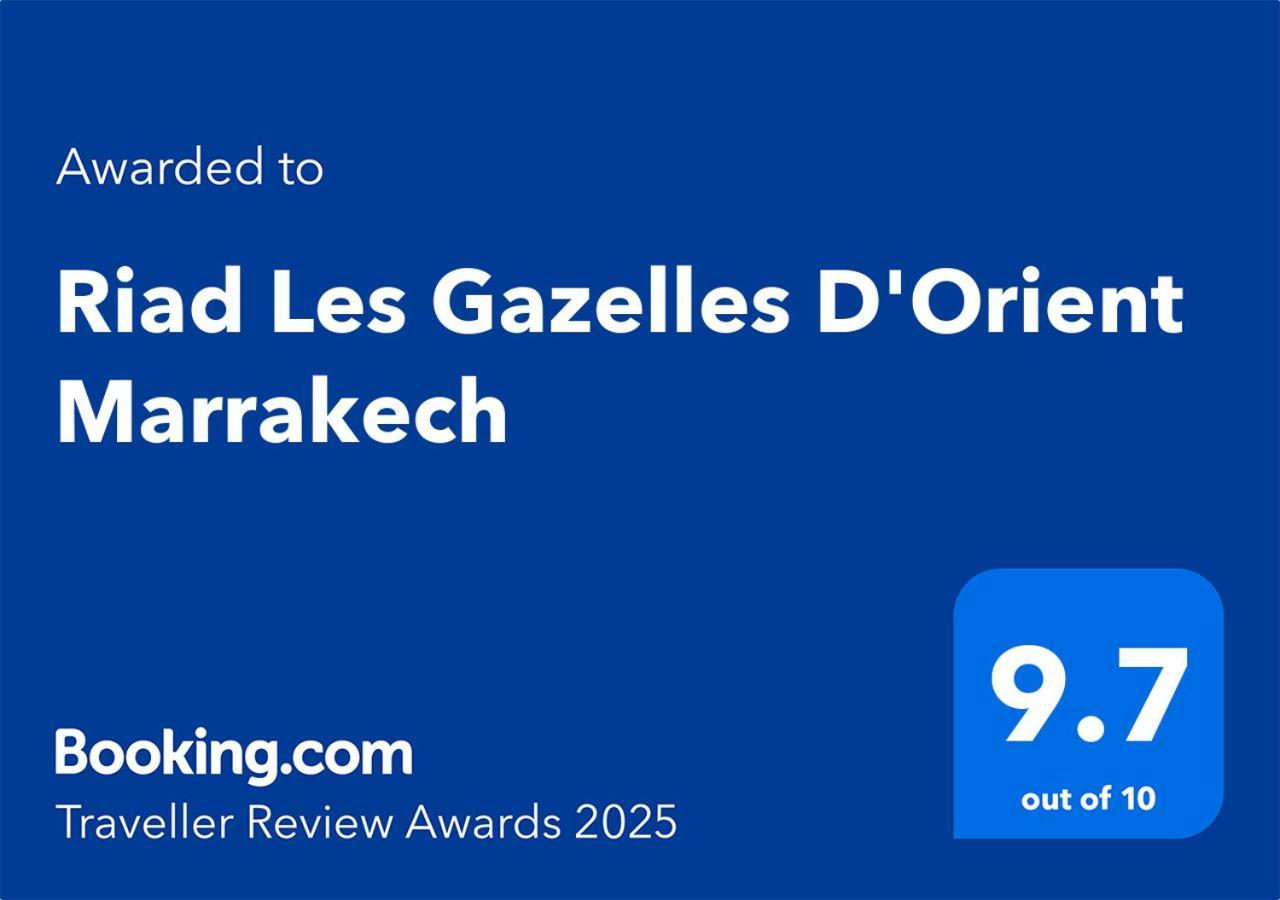 Riad Les Gazelles D'Orient Marrakech Marrakesch Exterior foto